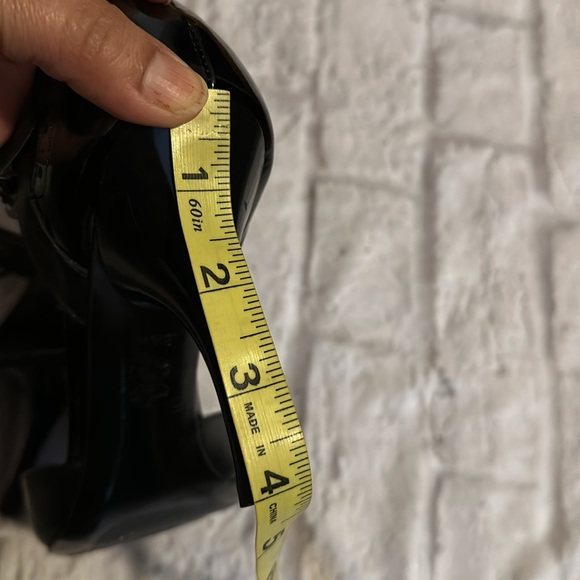 Via Spiga Open Toe Black Women’s Heels Size 8.5 - Picture 11 of 13